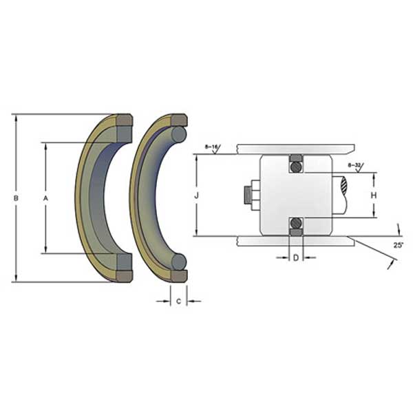 Hercules Hitachi 0240915 Seal Kit