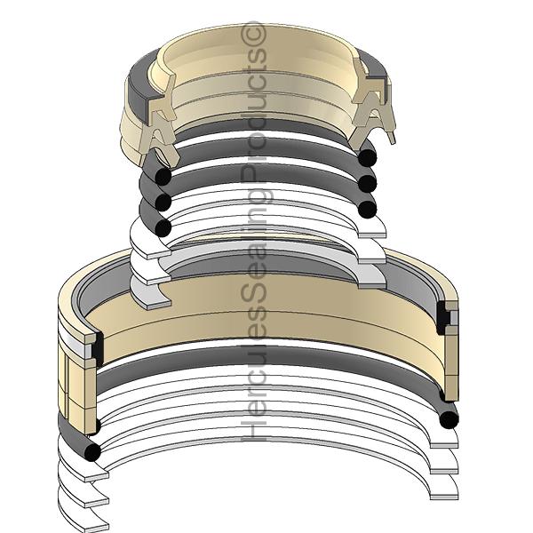 Hyundai 31Y1-02870 Seal Kit