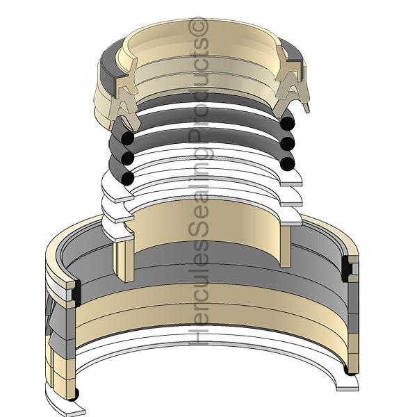 Hyundai 31Y1-06731N Seal Kit