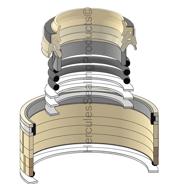 Hyundai 31Y1-06841 Seal Kit