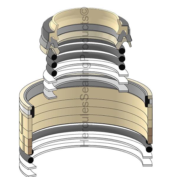 Hyundai 31Y1-18170 Seal Kit