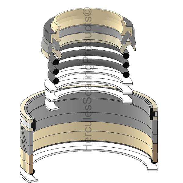 Hyundai 31Y1-20450 Seal Kit