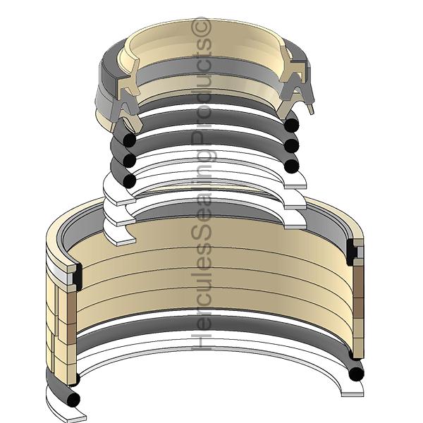 Hyundai 31Y1-28960 Seal Kit