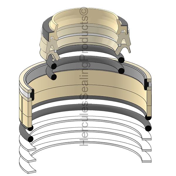 Hyundai 91E1-2706 Seal Kit