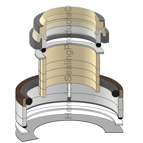 Hyundai 91E2-2707 Seal Kit