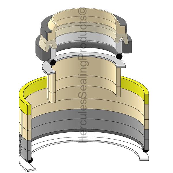 Hyundai 91E2-2708 Seal Kit