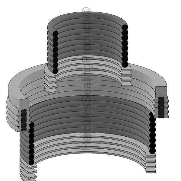 JLG Industries 2900158 Seal Kit