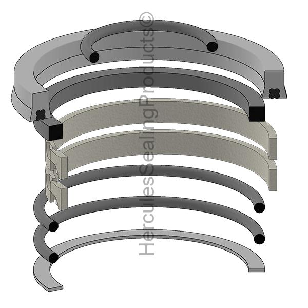 JLG Industries 2900184 Seal Kit