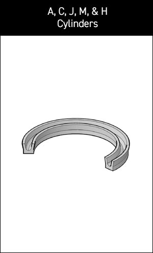 Miller 051-WP001-400 Wiper Seal