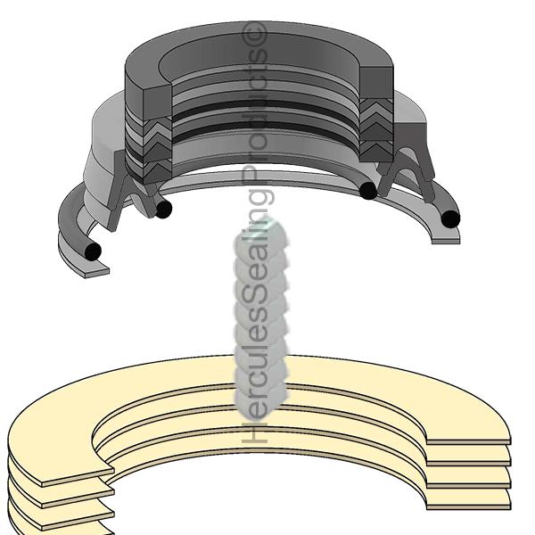 Clark Lift-Trucks 1811159 Seal Kit