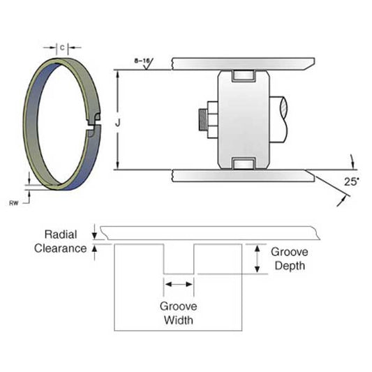 Parker/Commercial Intertech X78-9-88 Seal Kit