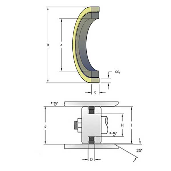 Caterpillar 5J4991 Seal Kit