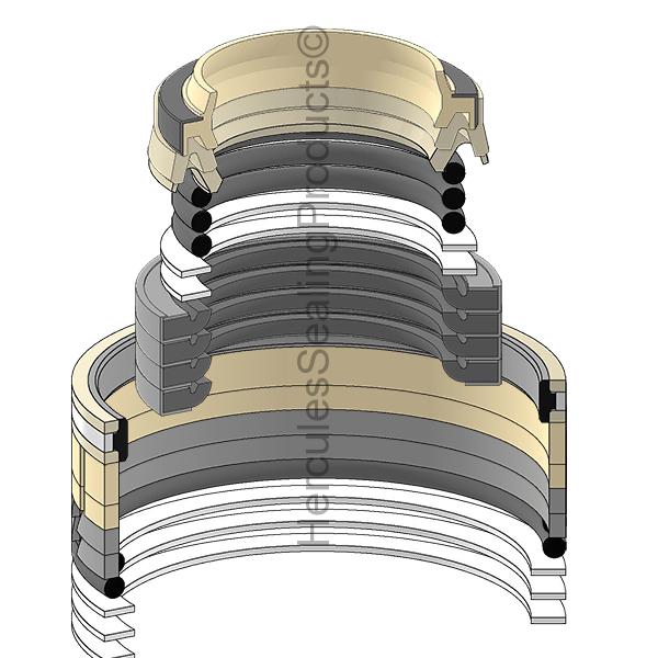 Hyundai 31Y1-13800N Seal Kit