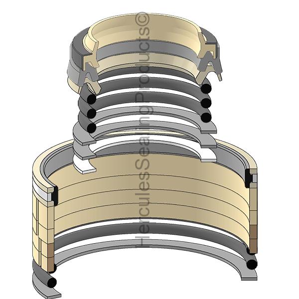 Hyundai 31Y1-15047 Seal Kit