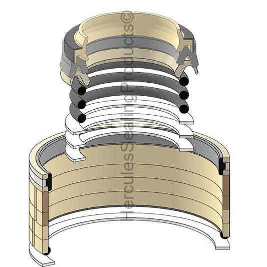 Hyundai 31Y1-15545 Seal Kit