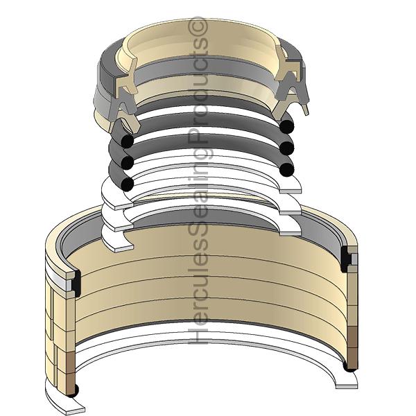 Hyundai 31Y1-15885 Seal Kit