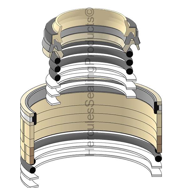 Hyundai 31Y1-21200 Seal Kit
