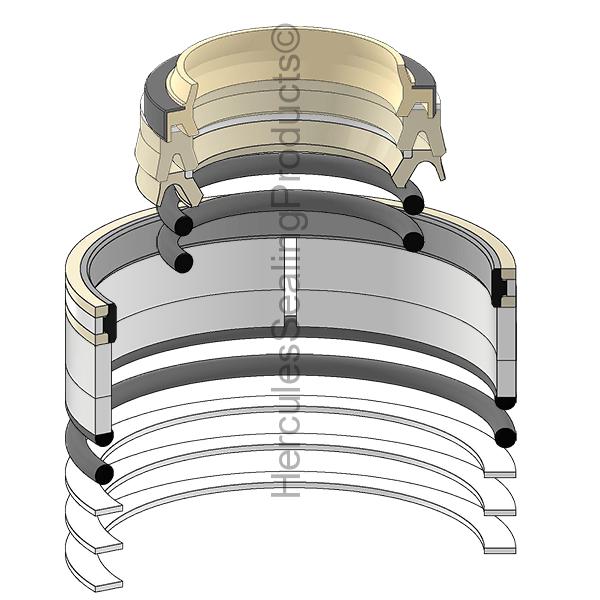 Hyundai 91E1-2708 Seal Kit