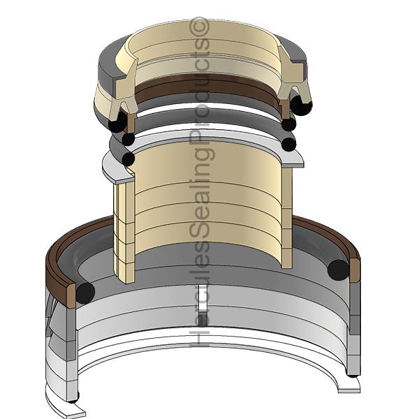 Hyundai 91E6-2712 Seal Kit