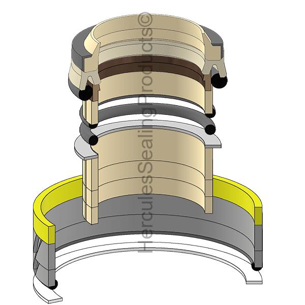 Kato 329-17200001 Seal Kit
