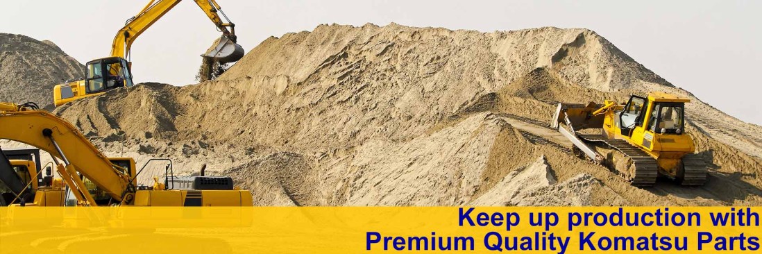 Avoid Chaos on the jobsite with Reliable and affordable Komatsu Parts Solutions